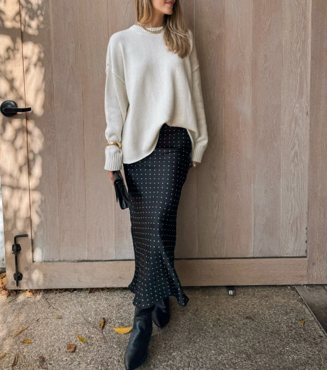 Cozy Boyfriend Knit Sweater