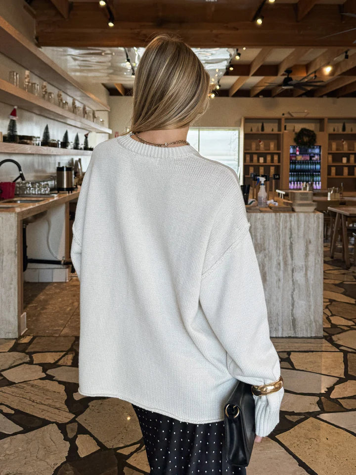 Cozy Boyfriend Knit Sweater