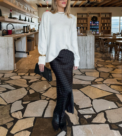 Cozy Boyfriend Knit Sweater