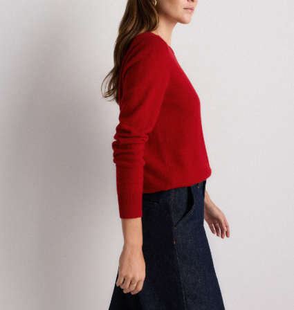 Mongolian Cashmere Crewneck Sweater