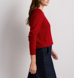 Mongolian Cashmere Crewneck Sweater